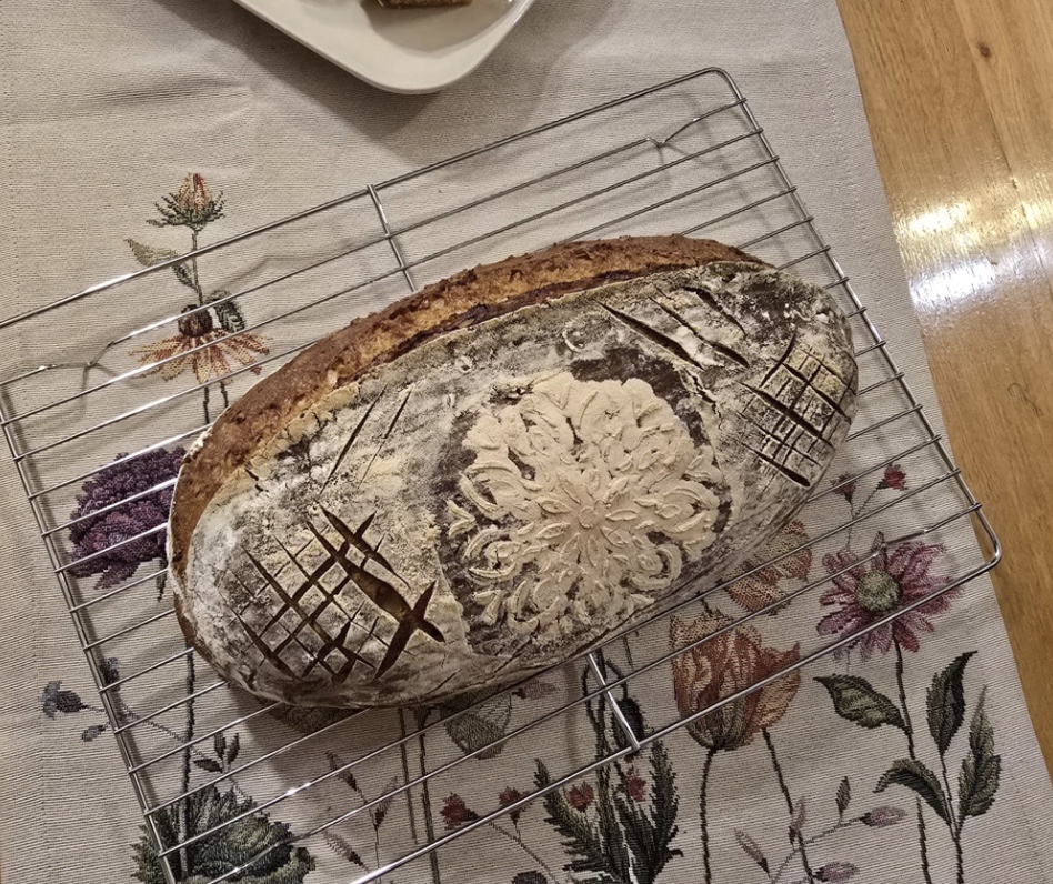 Chleba od účastníka kurzu