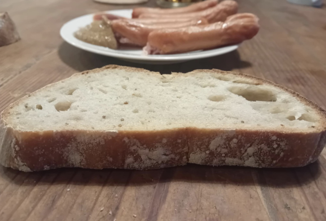 Chleba od účastníka kurzu