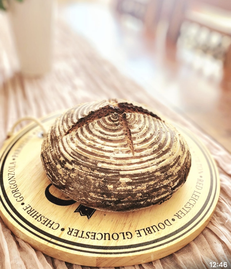 Chleba od účastníka kurzu