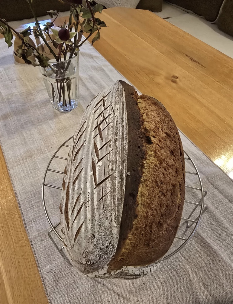 Chleba od účastníka kurzu