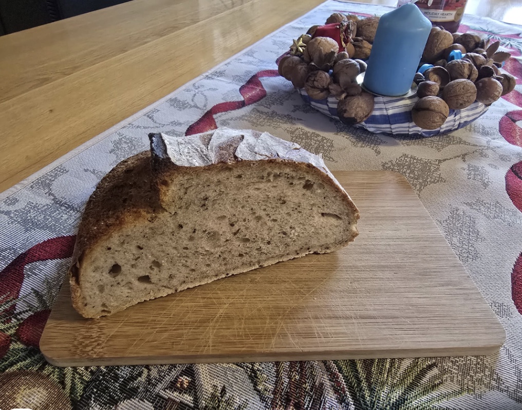 Chleba od účastníka kurzu